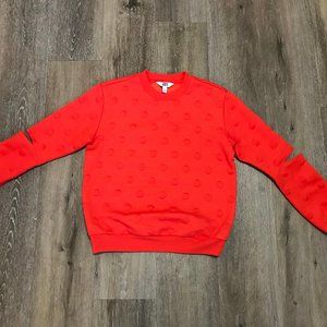 Joy Lab Orange Sweater Shirt